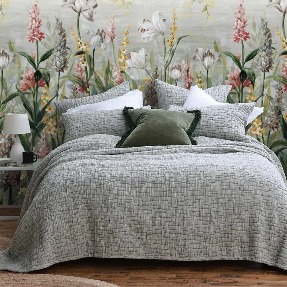 MM Linen Livie Moss Queen Bedspread Set
